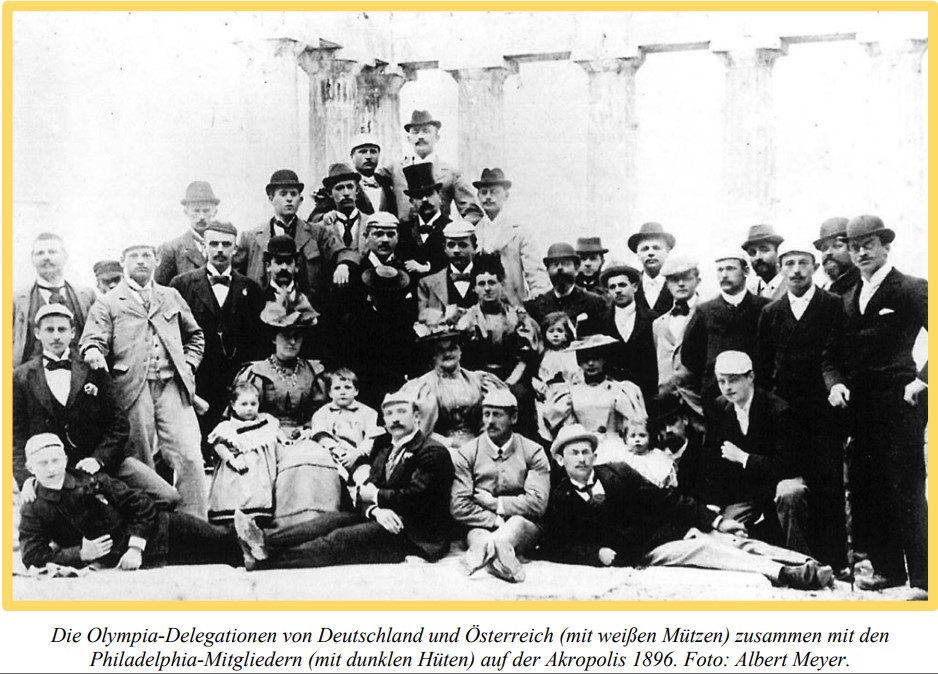 philadelphia olympia delegationen 1896